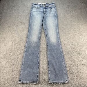 BKE Buckle Parker Bootcut Jeans Womens 25L Blue 25x33.5 High Rise Universal Fit